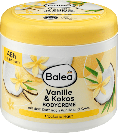 Balea Bodycreme Vanille & Kokos, 500 ml
