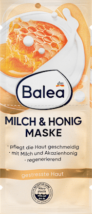 Gesichtsmaske Milch & Honig, 16 ml