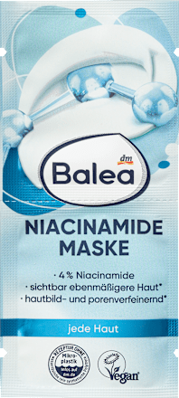 Balea Gesichtsmaske Niacinamide, 16 ml