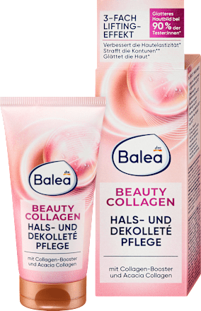 Balea Hals- und Dekolleté Pflege Beauty Collagen, 50 ml