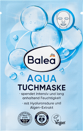 Balea Tuchmaske Aqua, 1 St