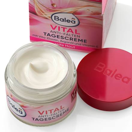 Balea Anti Falten Gesichtscreme Vital LSF15, 50 ml