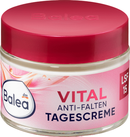 Balea Anti Falten Gesichtscreme Vital LSF15, 50 ml