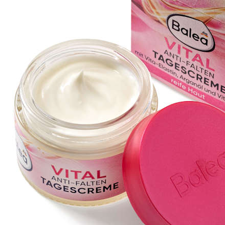 Balea Anti Falten Gesichtscreme Vital LSF15, 50 ml
