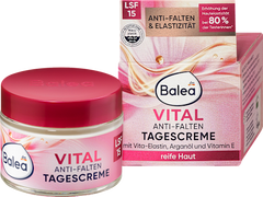 Balea Anti Falten Gesichtscreme Vital LSF15, 50 ml