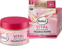 Balea Anti Falten Gesichtscreme Vital LSF15, 50 ml