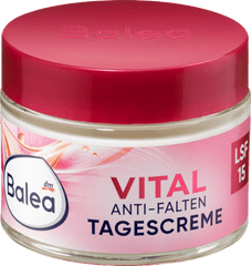 Balea Anti Falten Gesichtscreme Vital LSF15, 50 ml