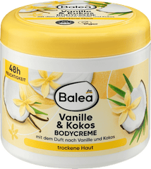 Balea Bodycreme Vanille & Kokos, 500 ml