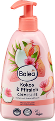Balea Cremeseife Pfirsich & Kokos, 500 ml