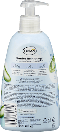 Cremeseife sensitive, 500 ml