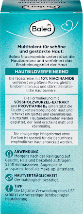 Balea Gesichtscreme Niacinamide LSF 30, 50 ml