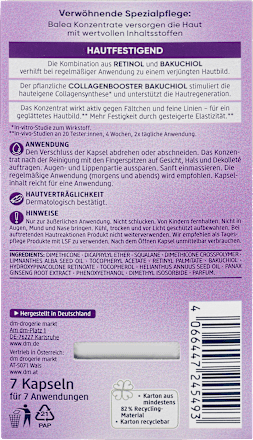 Balea Konzentrat Retinol, 7 St
