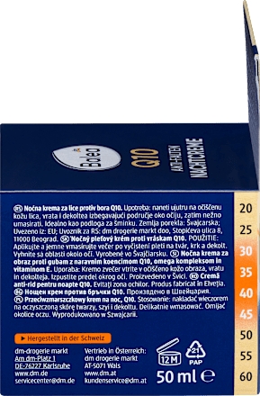 Balea Nachtcreme Q10 Anti Falten, 50 ml