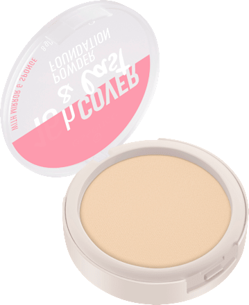 essence Foundation Puder 16h Cover & Last 01 Porcelaine, 8 g