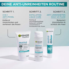 Garnier Skin Active Anti Pickel Reinigungscreme Hautklar 3in1 Tonerde, 150 ml