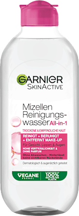 Garnier Skin Active Mizellenwasser trockene Haut All in 1, 400 ml