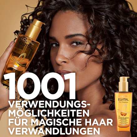 L'ORÉAL PARIS ELVITAL Haaröl Öl Magique, für alle Haartypen, 100 ml
