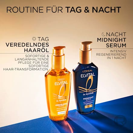 L'ORÉAL PARIS ELVITAL Haaröl Öl Magique, für alle Haartypen, 100 ml