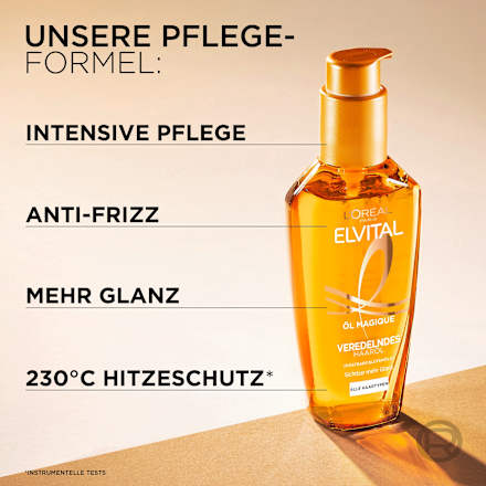 L'ORÉAL PARIS ELVITAL Haaröl Öl Magique, für alle Haartypen, 100 ml