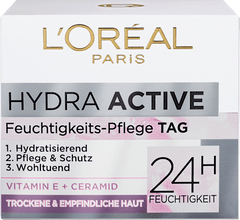 Gesichtscreme Hydra Active 3 Trockene Sensible Haut, 50 ml