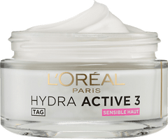 Gesichtscreme Hydra Active 3 Trockene Sensible Haut, 50 ml